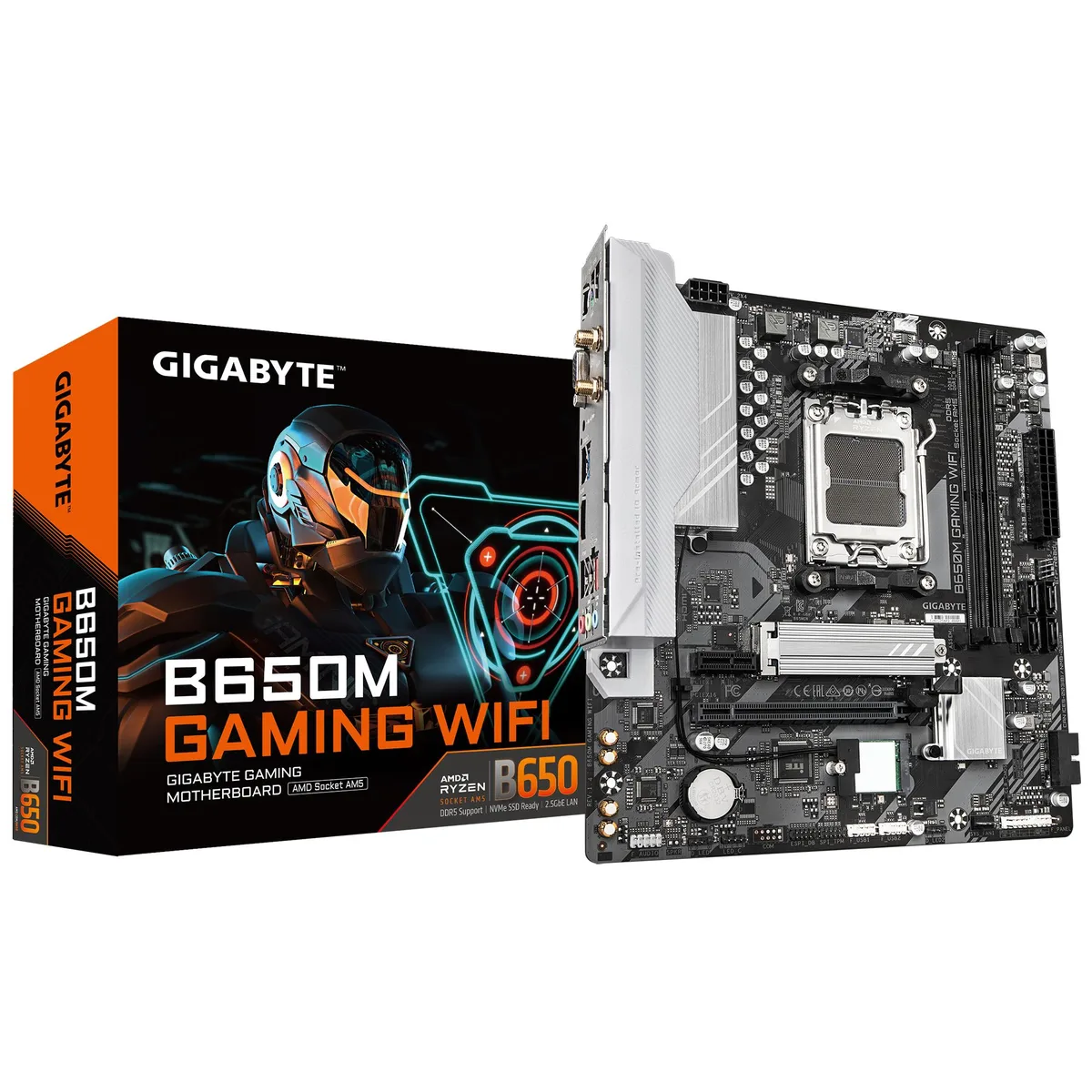GIGABYTE GIGABYTE B650M GAMING WIFI AMD motherboard — product photo