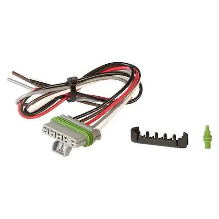 Grote 68680 sealed pigtail connector with five blunt-cut wires in thermoplastic housing