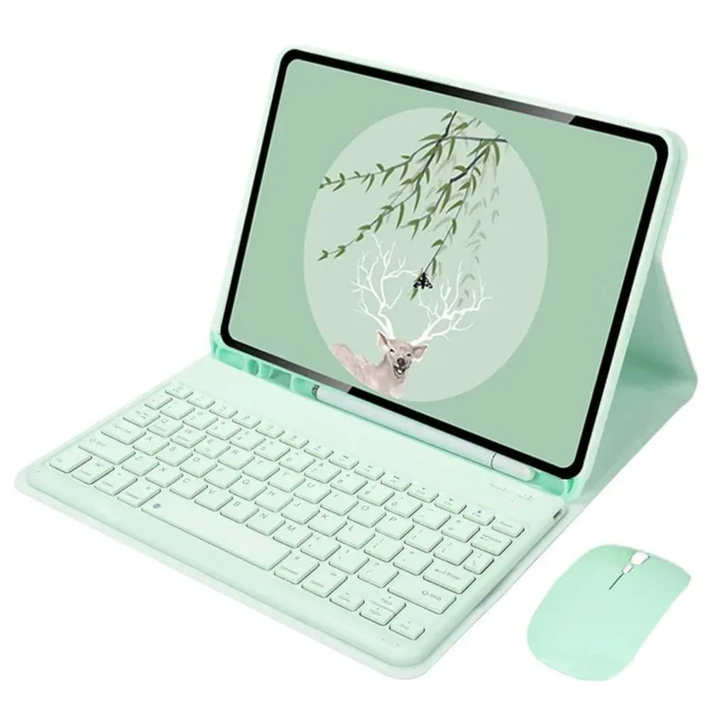 Timoom Timoom Keyboard Mouse Folio Case Mint for Samsung Galaxy Tab A7 10.4 2020 2022 — product photo