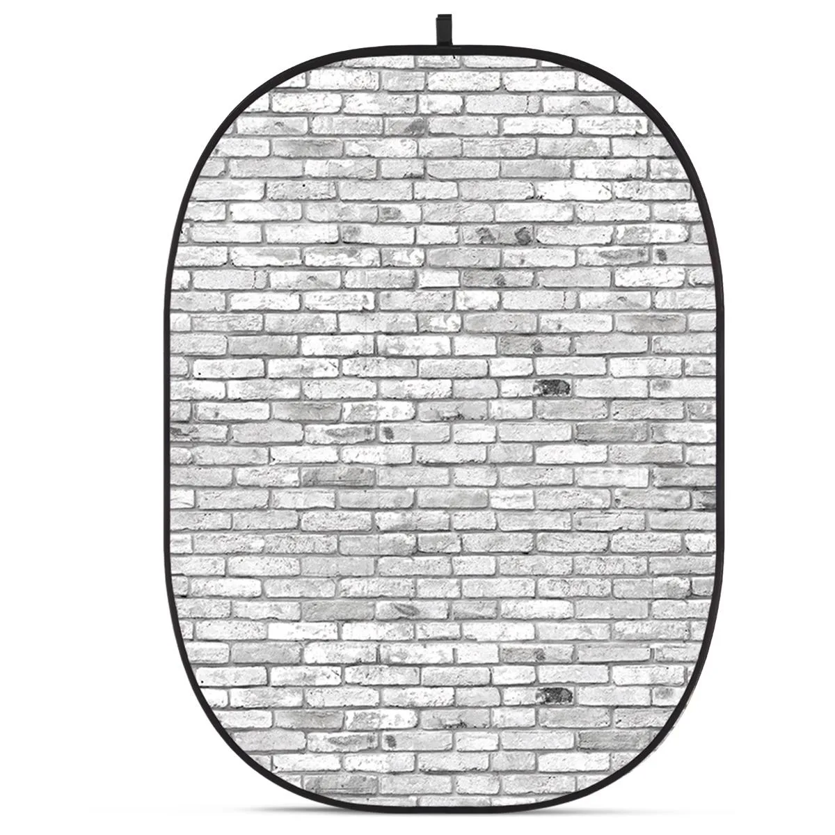 Glow Edge Glow Edge CBA-WB0004 5x6.5' Fabric Collapsible Backdrop Brick Wall — product photo