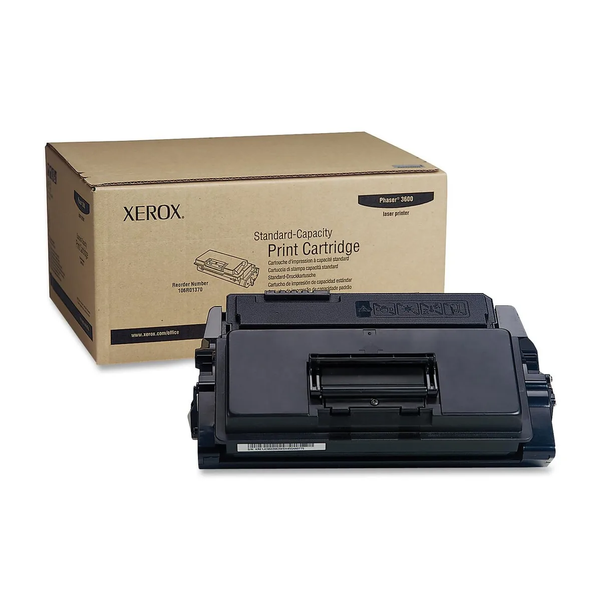 XEROX XEROX 106R01371 toner cartridge black high yield 14000 pages — product photo