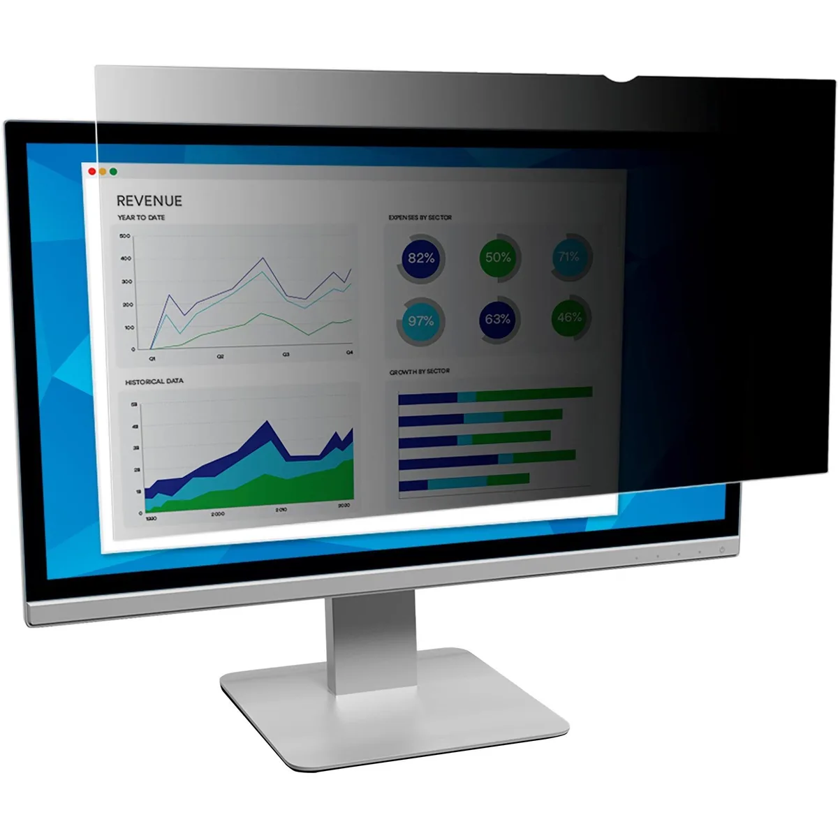 3M 3M PF270W Privacy Filter 27" 16:10 Monitor Accessory — product photo