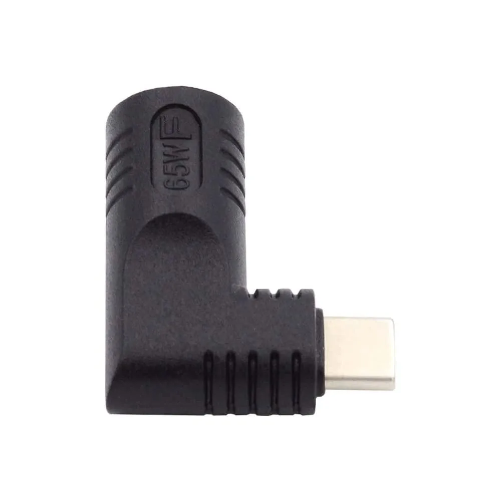 Fervit Fervit 5.5x2.5mm DC Jack to USB-C 90° Adapter 65W — product photo