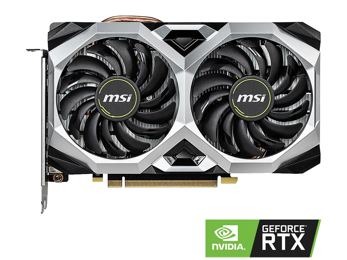 MSI MSI RTX2060VENTUSXS6OC graphics card — product photo