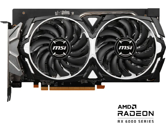 MSI MSI RX 6600 ARMOR 8G graphics card — product photo