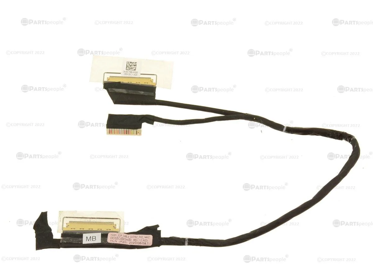 DELL DELL Alienware m15 R3 15.6" LCD Ribbon Cable 0CYNM G-SYNC 144Hz FHD — product photo