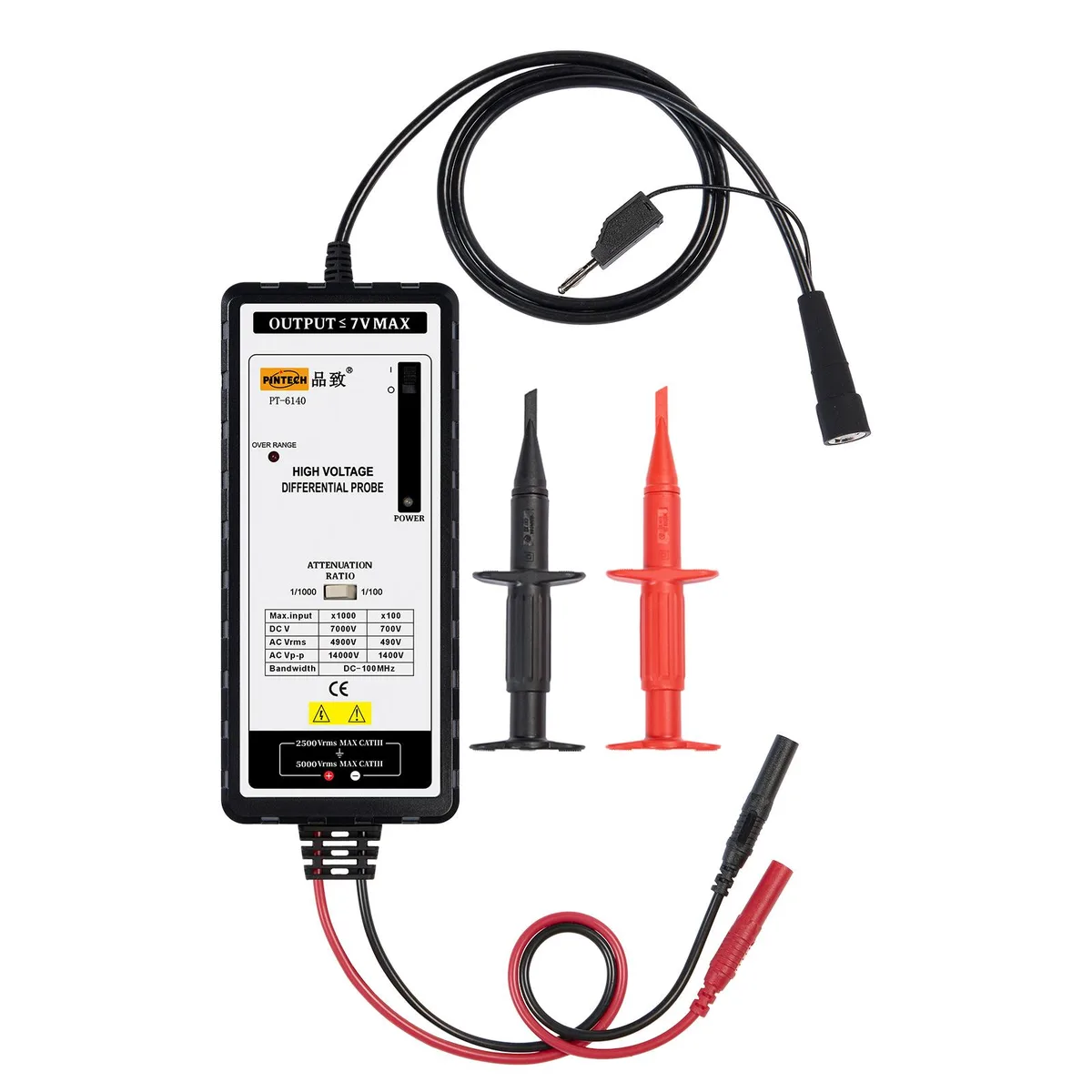 Pintech Pintech PT-6140 100MHz 14kV differential measurement tool — product photo