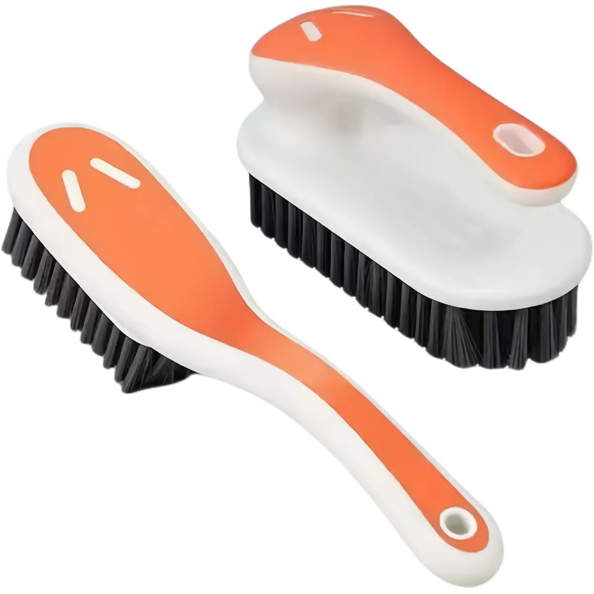  3M Soft Bristle Scrub Brush Set 2 Pack Orange 8.07in 5.3in — product photo