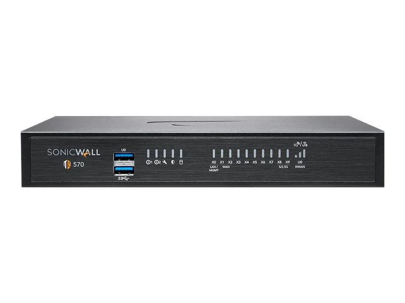 SonicWall SonicWall TZ570 firewall appliance 03-SSC-8144 1yr APSS Gen 6 replacement — product photo