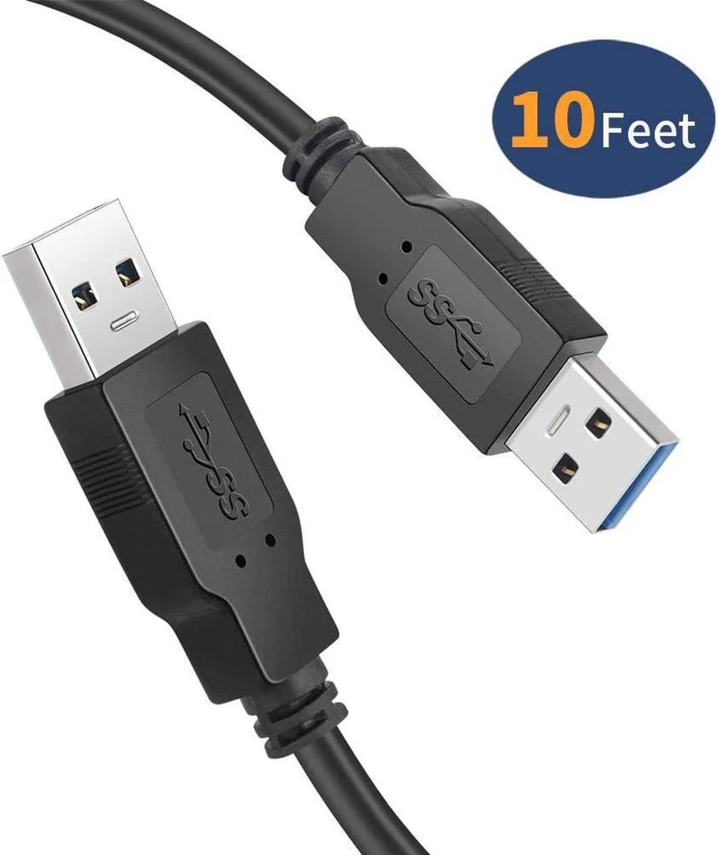 Aomoproing Aomoproing USB 3.0 A Male to A Male Cable 10 feet — product photo