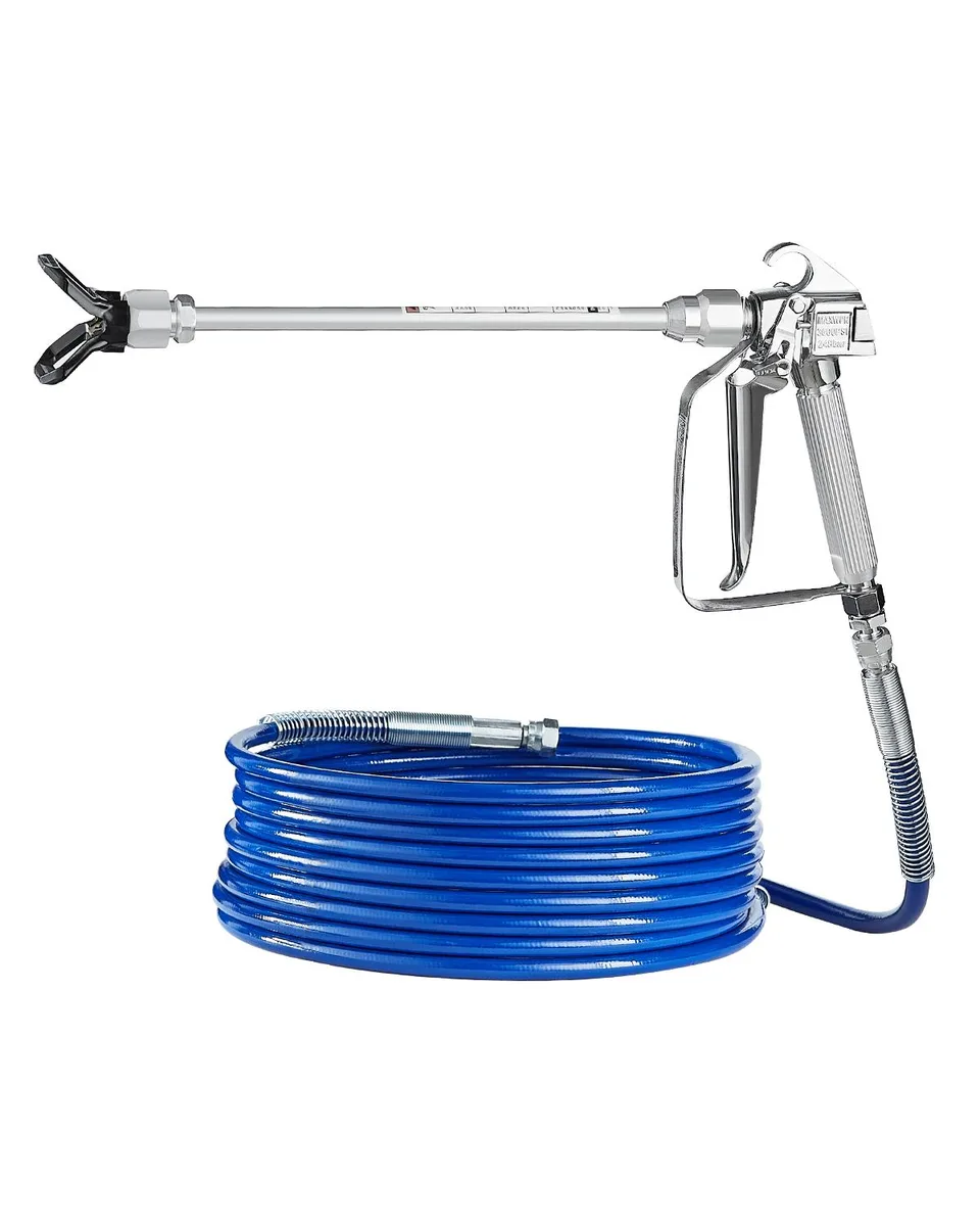 VEVOR VEVOR Airless Paint Sprayer Kit 3600 PSI 15 m Hose 5 Tips 30 50 60 cm Rods — product photo