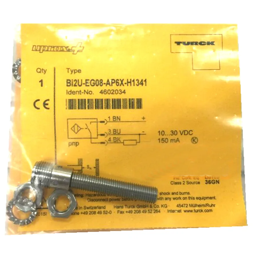 Turck Turck BI2U-EG08-AP6X-H1341 inductive sensor PNP M8×1 — product photo