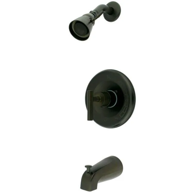 KINGSTON BRASS KINGSTON BRASS KS2368CML MANHATTAN Roman Tub Filler Satin Nickel — product photo