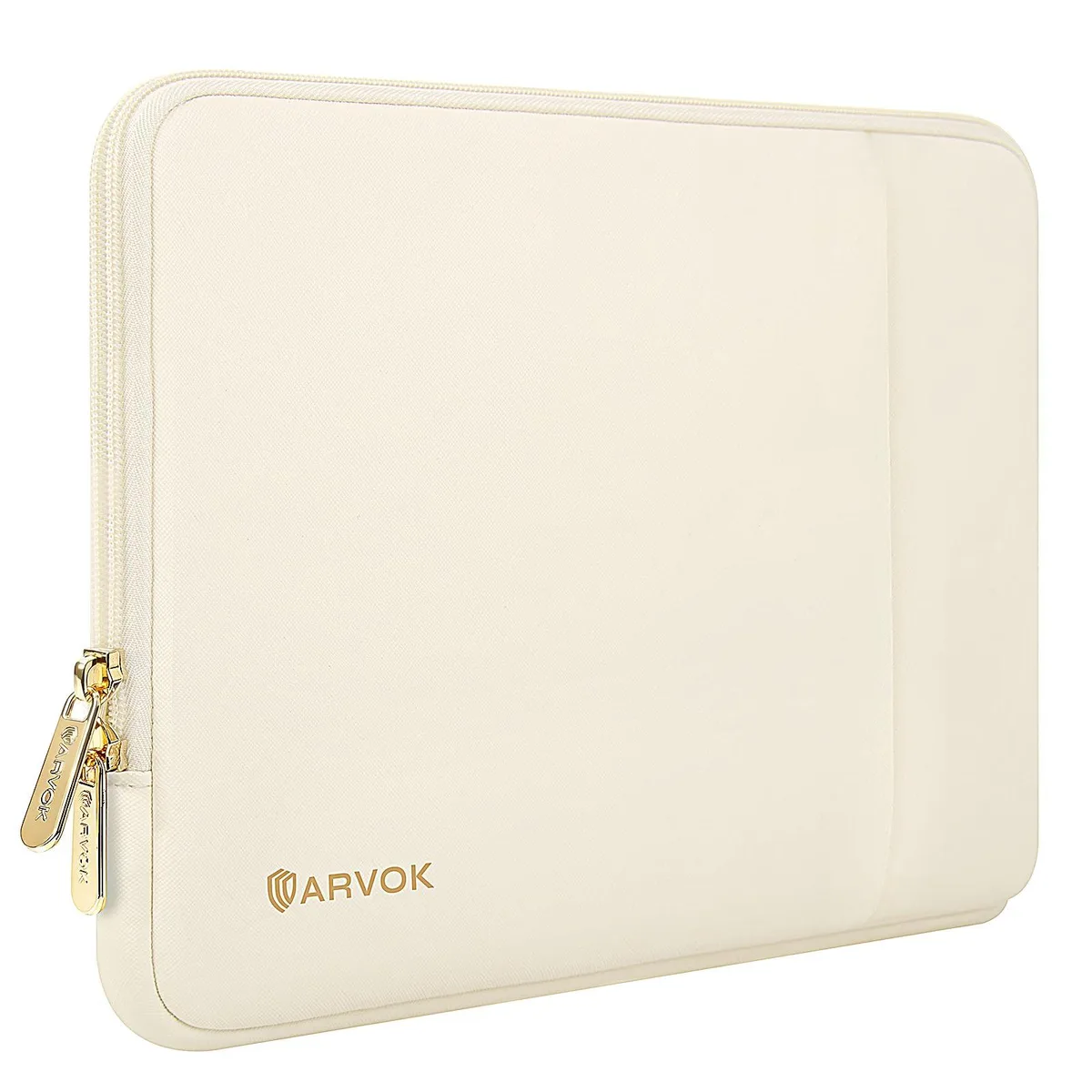  ARVOK 13-14 inch Waterproof Laptop Sleeve Crescent White — product photo