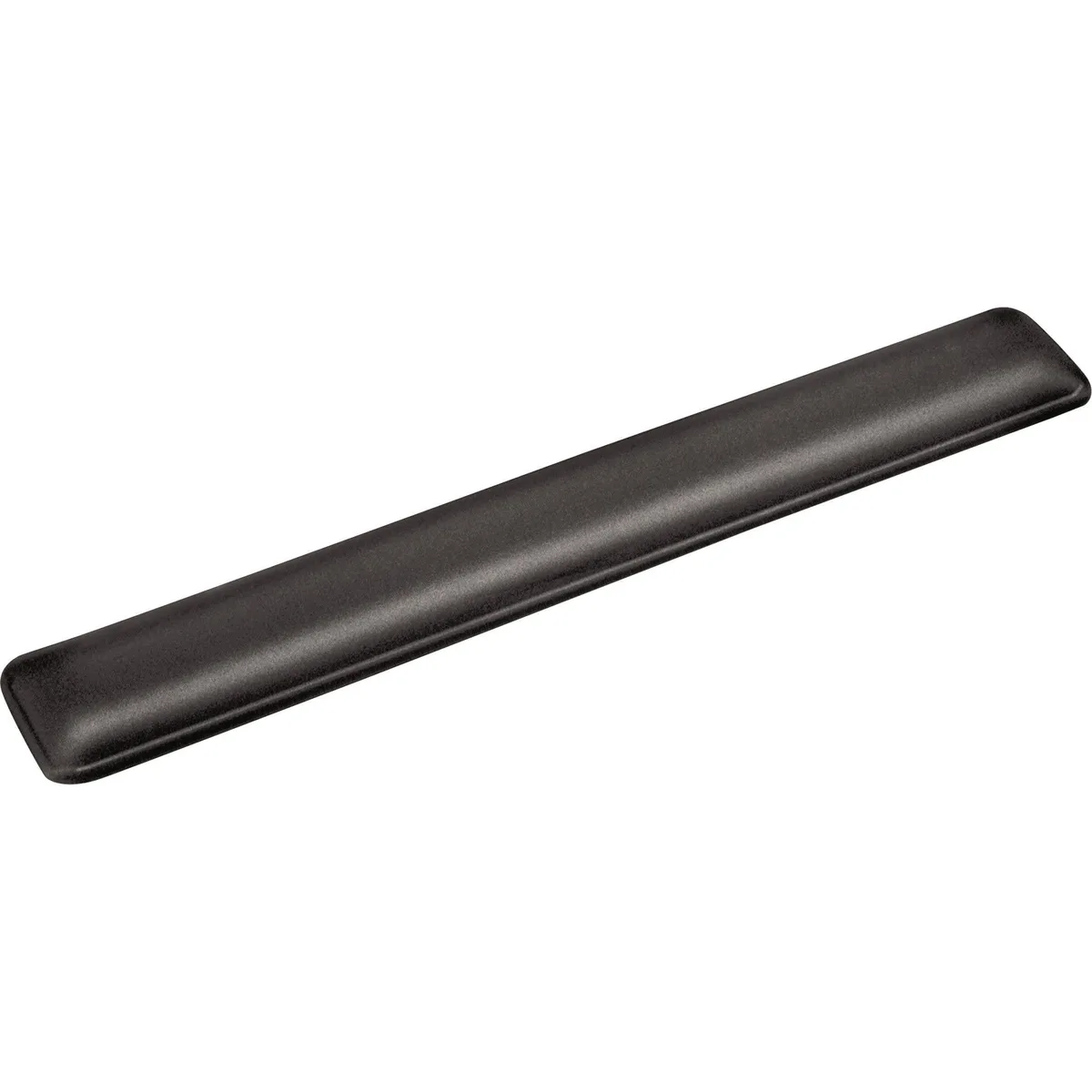Graphite gel wrist rest, 20 inches wide, soft fabric cover