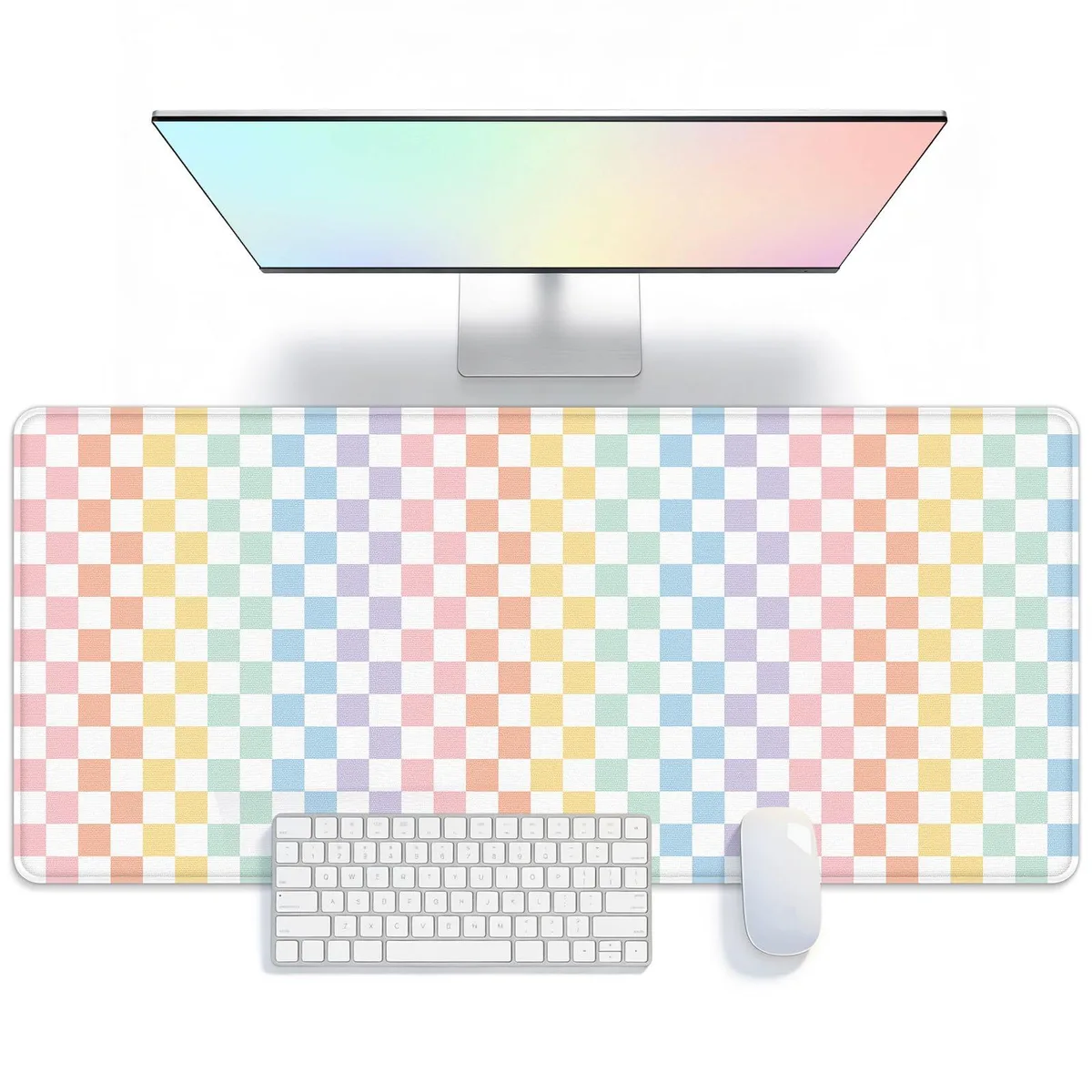 Keychron QB1467 Mouse Pad 36 x 16 Inches Black Multicolor 2mm — product photo