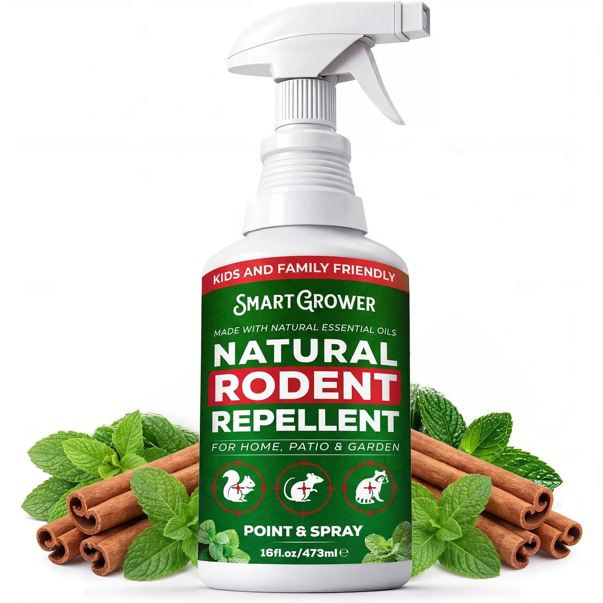 16 oz spray bottle with trigger nozzle