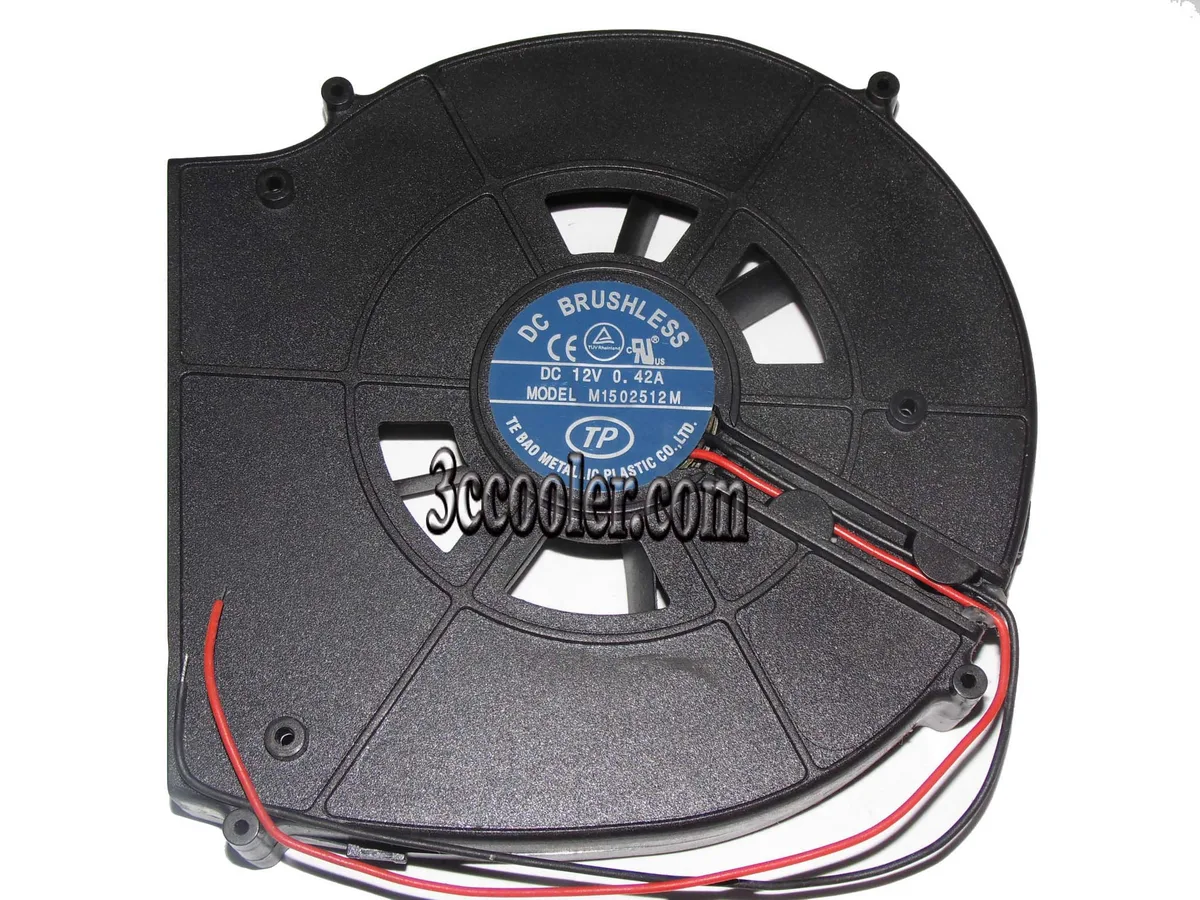 OEM Industries OEM Industries M1502512M 150×25 mm 12 V .42 A 2-wire blower CPU cooler — product photo