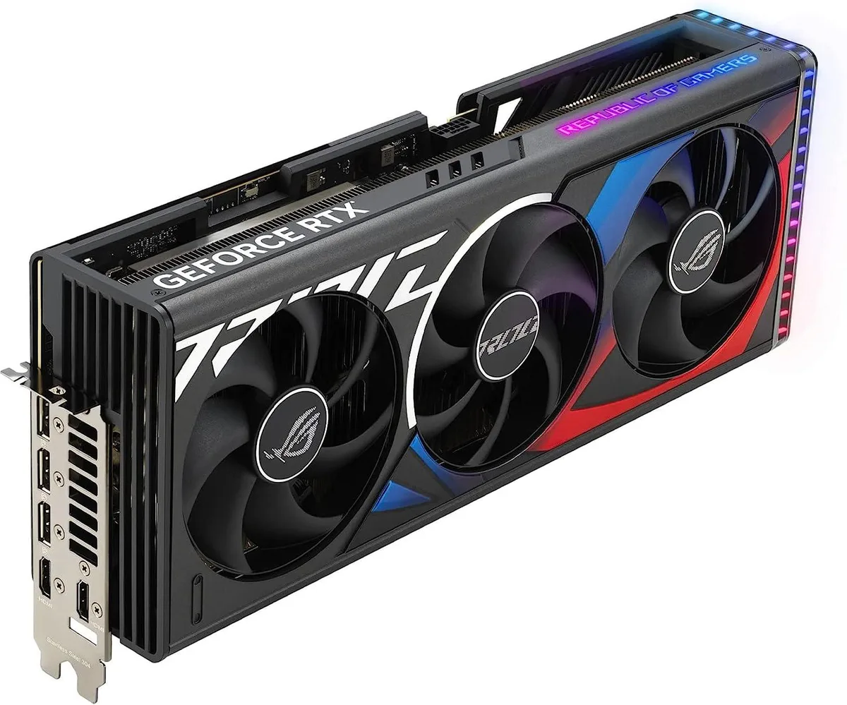 ASUS ASUS GeForce RTX 4090 ROG STRIX OC 24GB GDDR6X graphics card — product photo