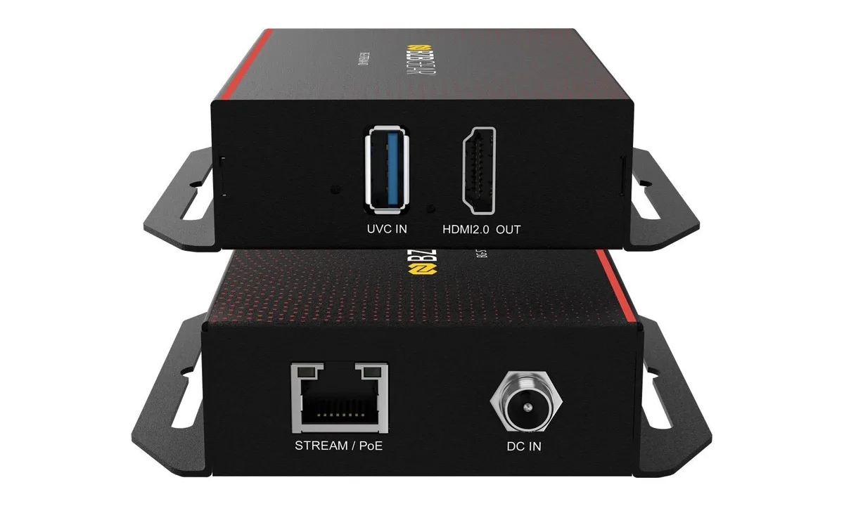 BZBGEAR BZBGEAR BG-STREAM-ND IP/UVC to HDMI 2.0 POE Decoder — product photo