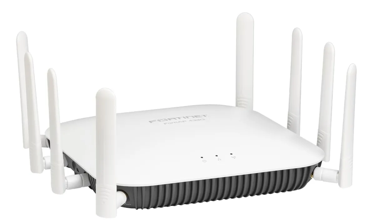 Fortinet Fortinet FAP-433G-A Wi-Fi 6E quad-band access point — product photo