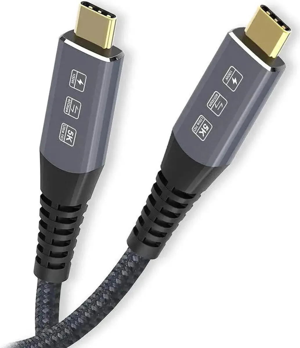 Vszerda Vszerda USB4 USB4.0 USB-C Male to USB-C Male cable 40Gbps 100W 1.8m — product photo