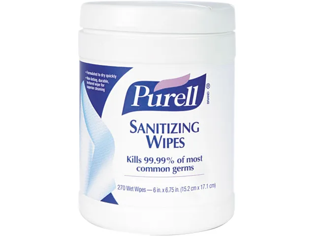Purell Purell 911306 sanitizing hand wipes, 270 count, citrus — product photo