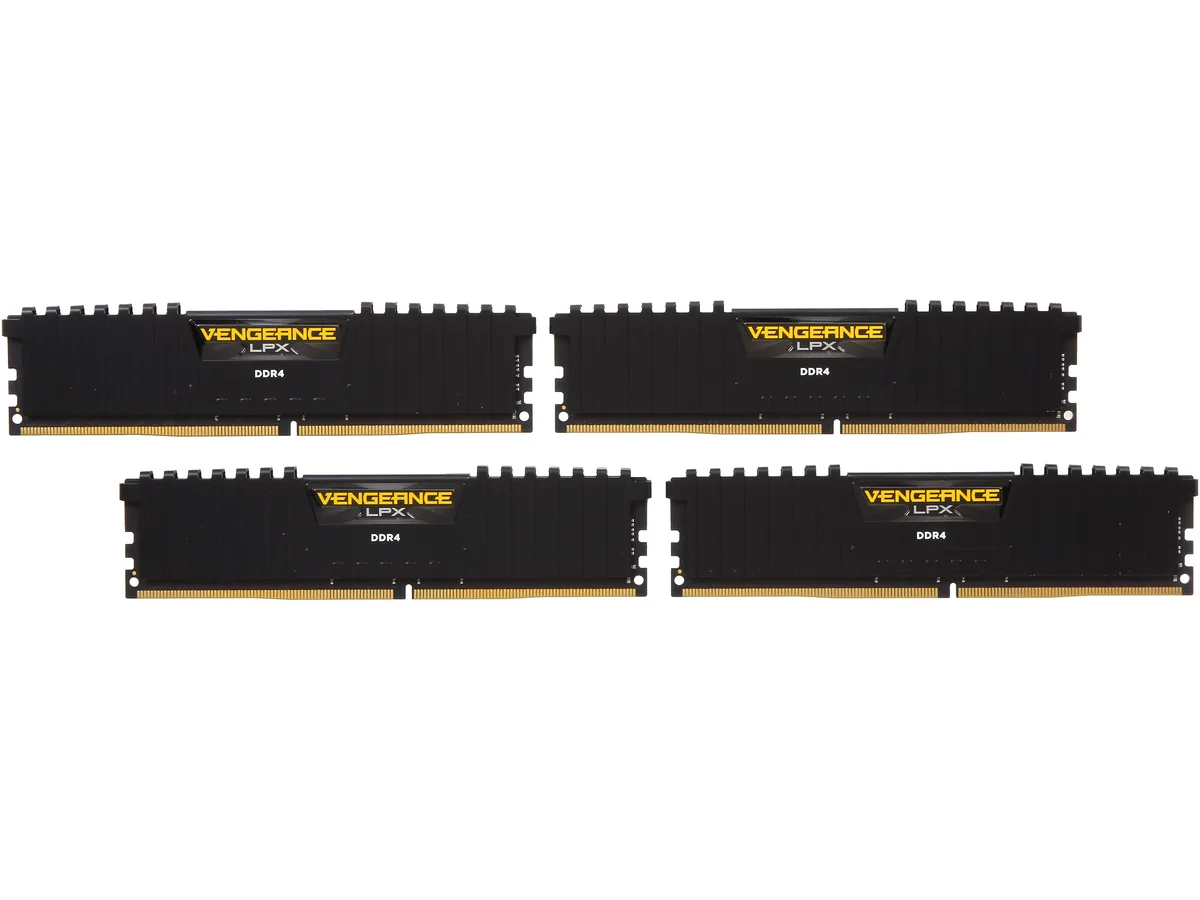 Corsair Corsair Vengeance LPX CMK32GX4M4A2666C16 32GB (4 x 8GB) DDR4 2666 CL16 desktop RAM — product photo