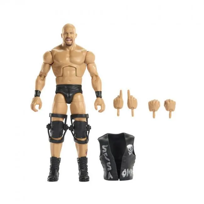 WWE WWE JHT58 Stone Cold Steve Austin 6in Action Figure 25 Points Articulation — product photo