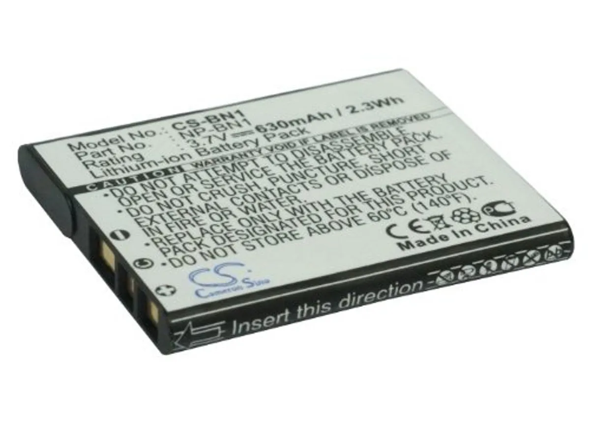  Cameron Sino NP-BN1 630mAh camera battery — product photo