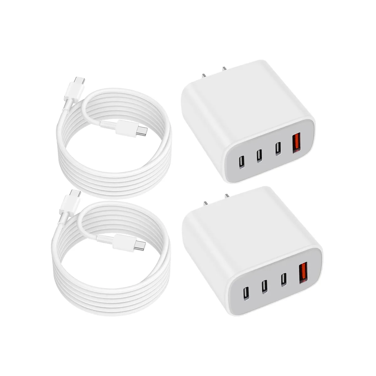 KEHIPI KEHIPI OFS-612 4-Port USB Charger White — product photo