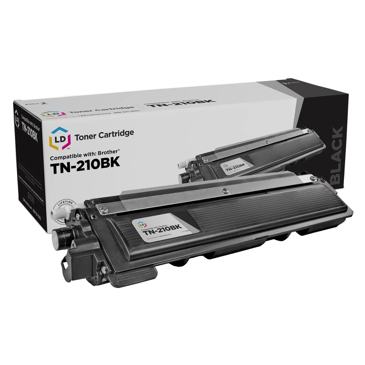 LD Products LD Products Compatible Toner Cartridge for Brother TN210BK Black 2200 pages — product photo