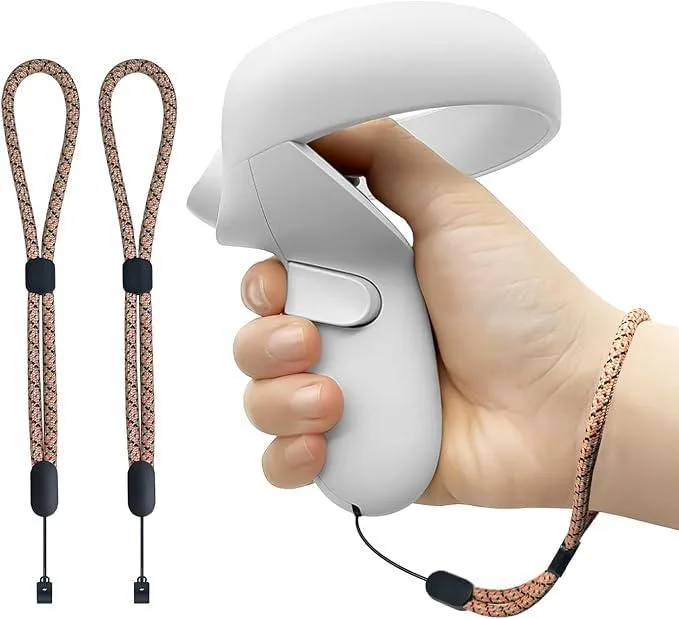  Rechale Adjustable Wrist Strap for Meta Quest 2 Controller (Gold) — product photo