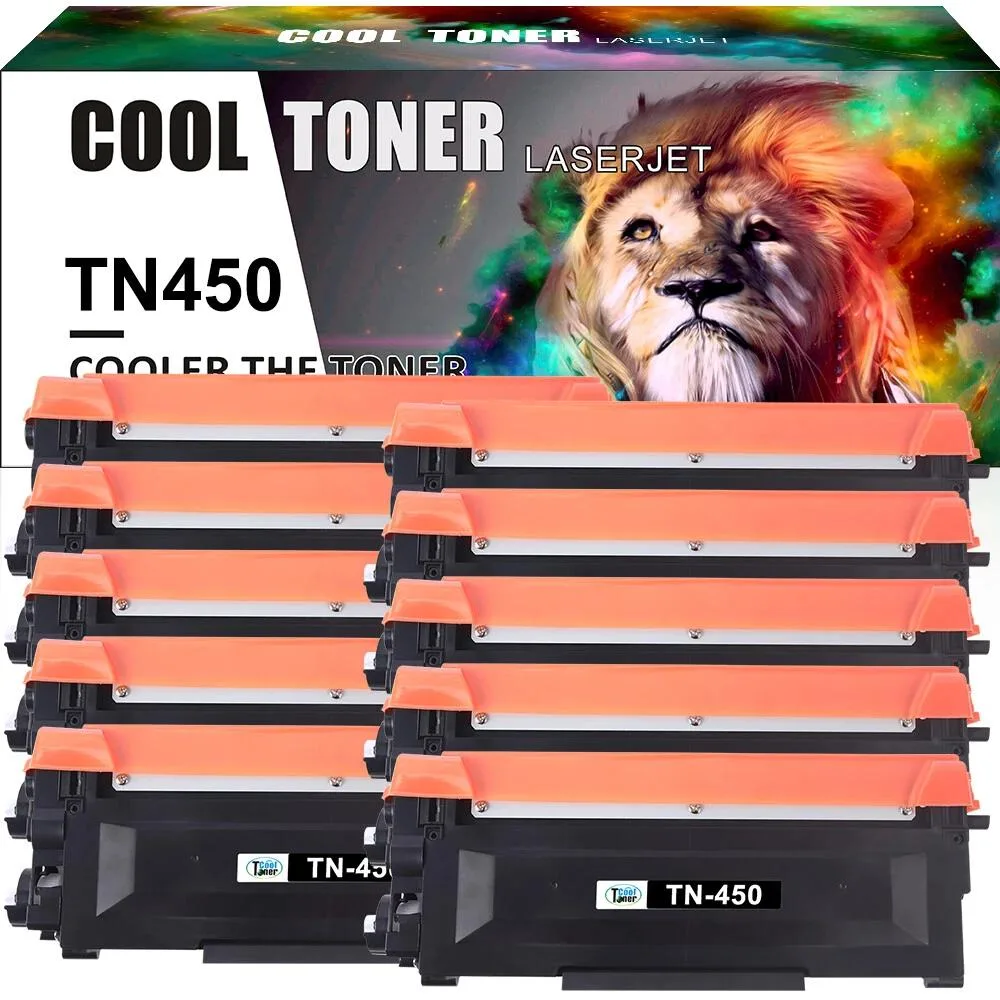 Cool Toner Cool Toner TN450 Black Toner Cartridge 10 Pack — product photo