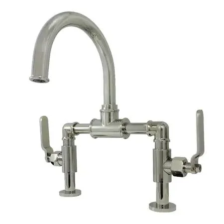 KINGSTON BRASS KINGSTON BRASS KS2176KL Whitaker One Handle Metering Faucet — product photo