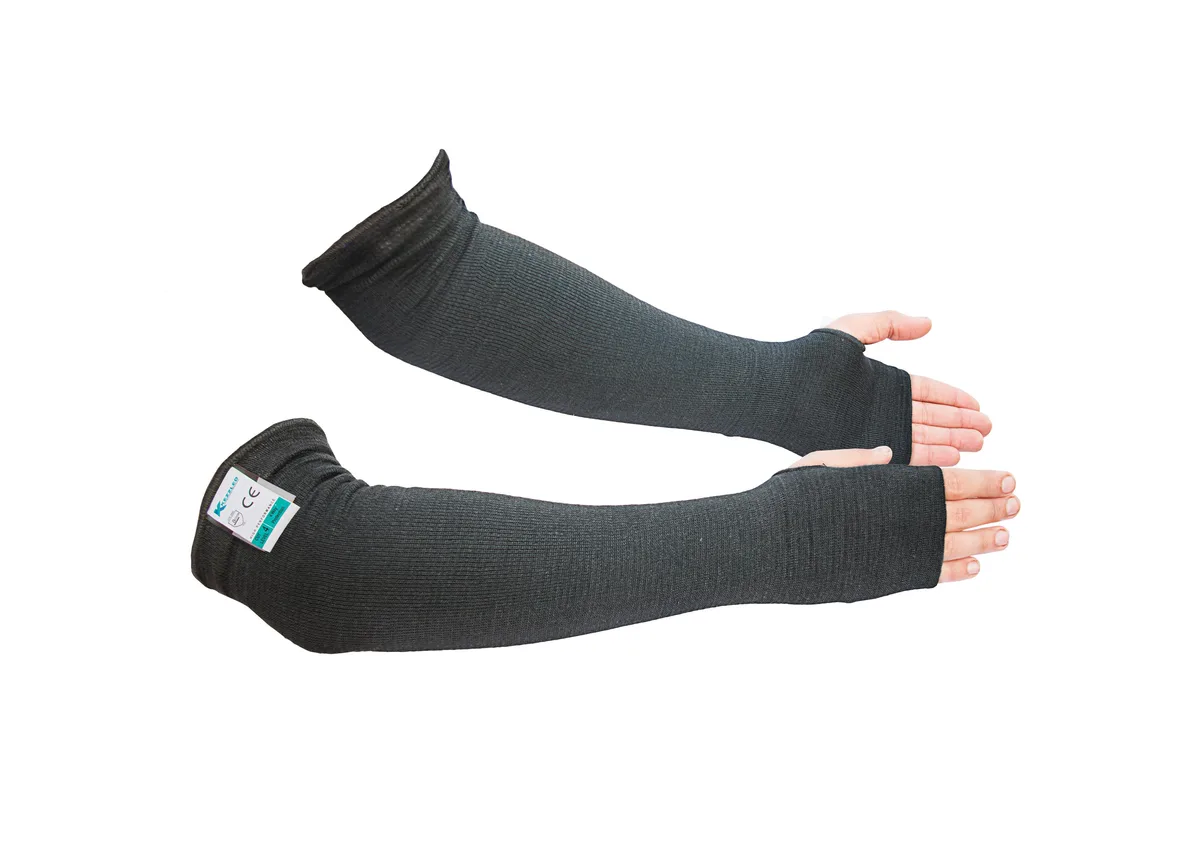 Kezzled Kezzled Kevlar Arm Sleeves 18 Inches Black — product photo