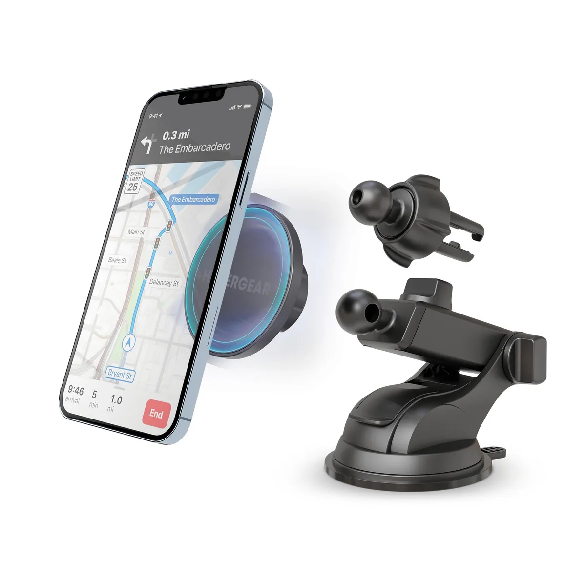 HyperGear HyperGear MagGrip MagSafe Phone Mount Kit 15701 — product photo
