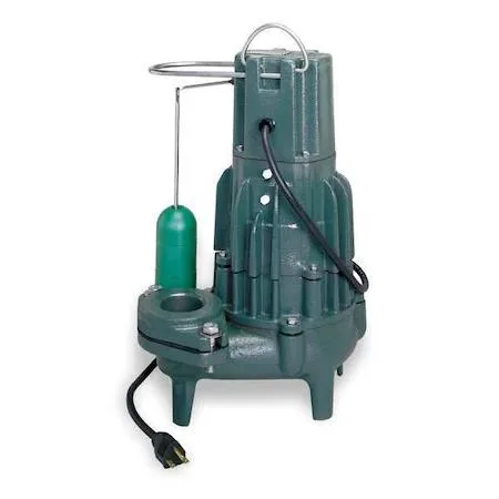 Zoeller Zoeller M292 1/2 HP 115V Auto Submersible Sewage Trap — product photo