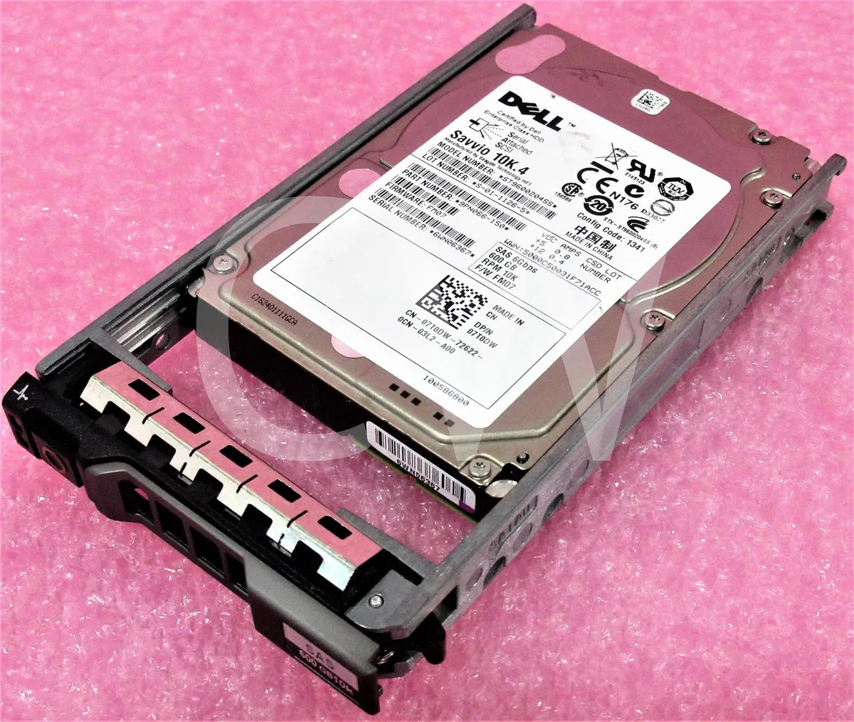 DELL DELL ST9600204SS 600GB 10000RPM SAS 2.5in internal hard drive — product photo