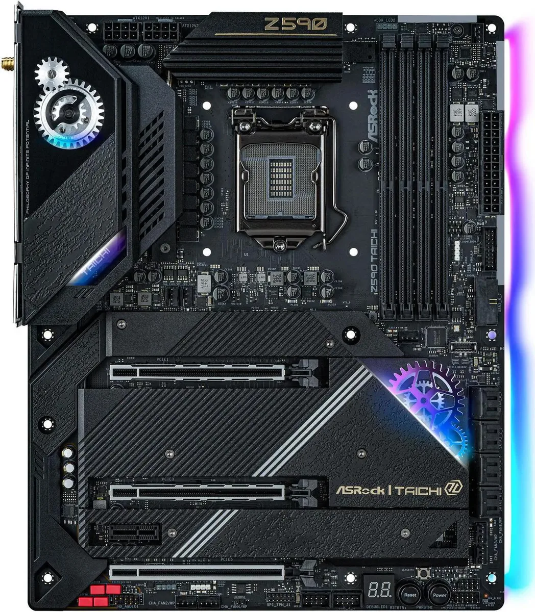 ASRock ASRock Z590 Taichi Intel Motherboard LGA 1200 ATX — product photo