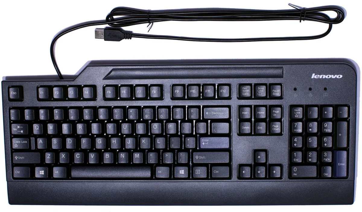 Lenovo Lenovo 41A5289 Preferred Pro Keyboard USB 104-key Black — product photo