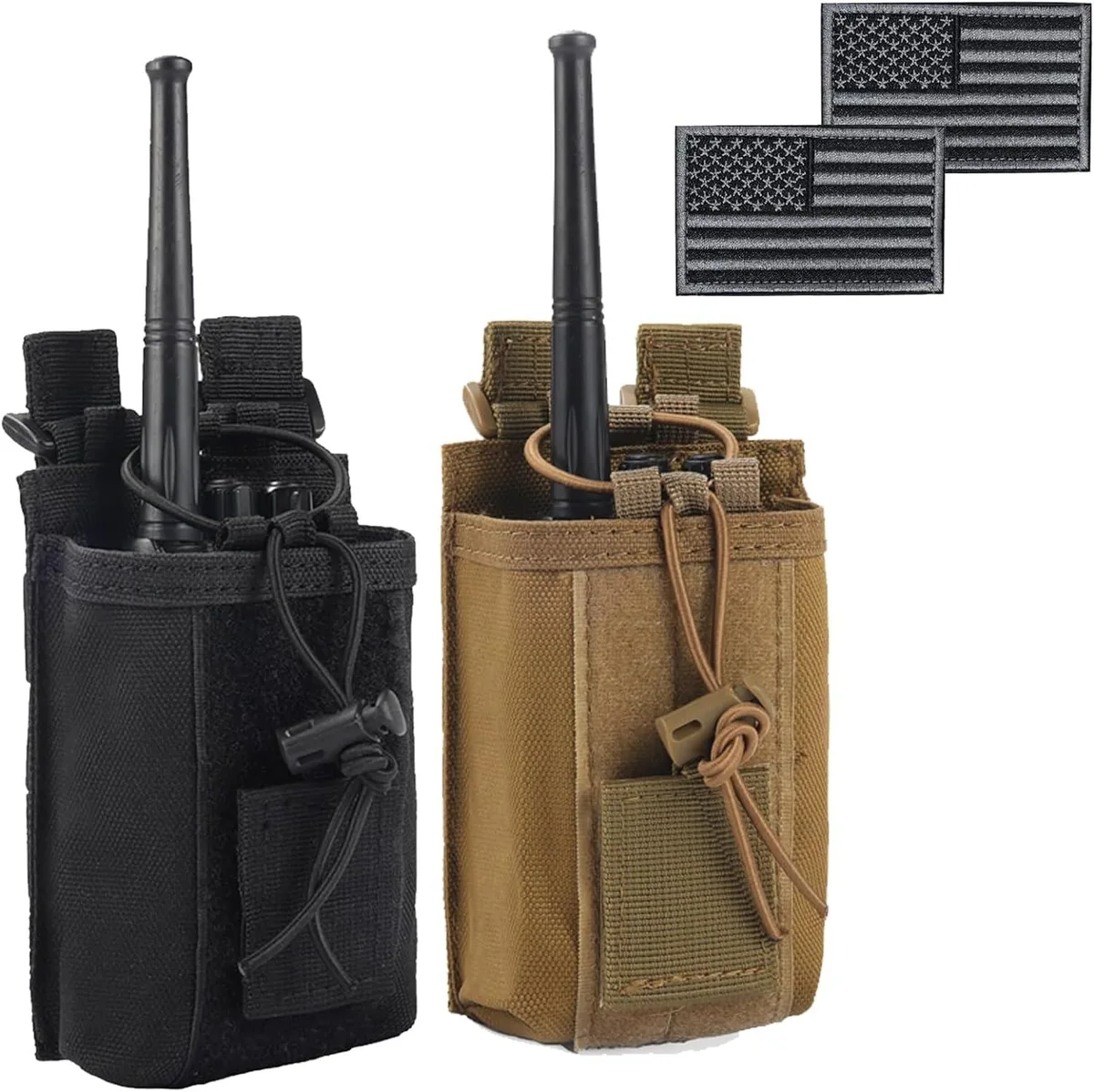 usbroway usbroway 1000D Tactical MOLLE Radio Pouch — product photo