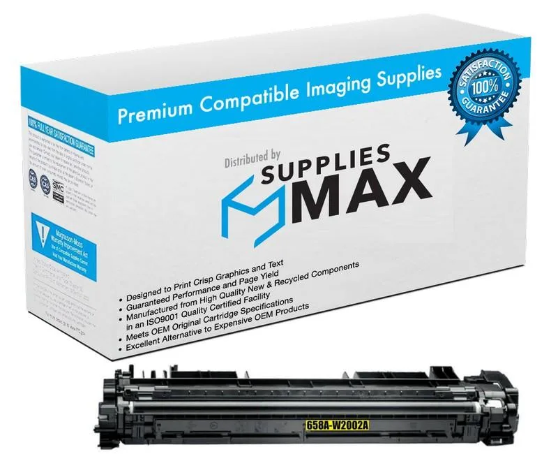 SuppliesMax SuppliesMax HEWW2002A Yellow Toner Cartridge 6000 Pages — product photo