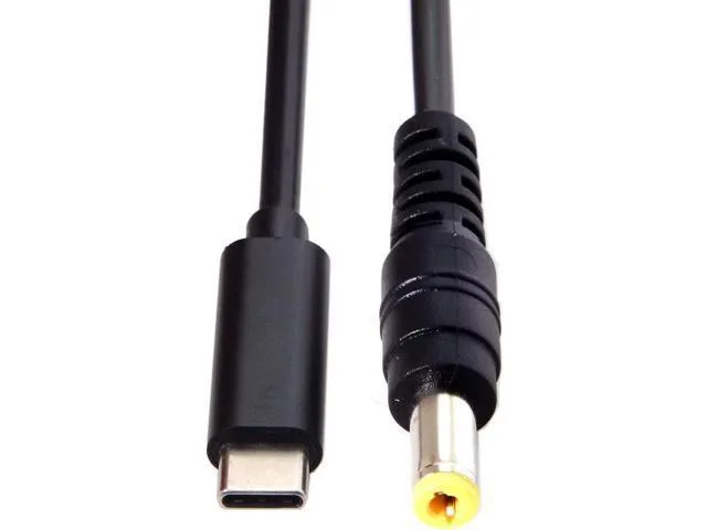 Manw Manw DC 5.5x2.5mm to USB-C Laptop Charging Cable 1.8m 65W 87W PD Trigger — product photo