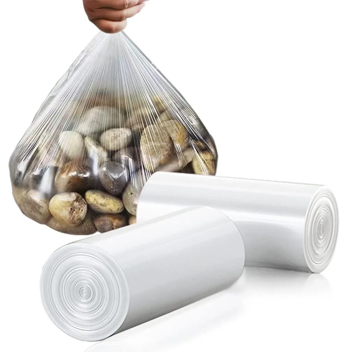  BELUDO 4 Gallon Clear Trash Bags 110 Count — product photo