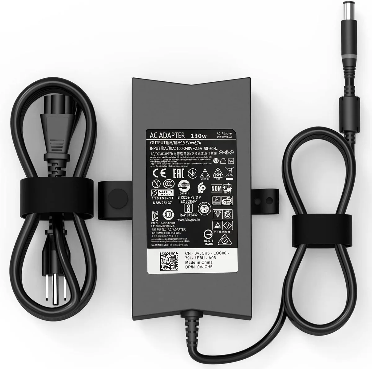 PISKEKAT PISKEKAT 130W AC Adapter 19.5V 6.7A 7.4x5.0mm for Dell Inspiron 15 7559 Precision — product photo
