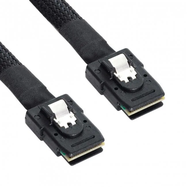 Shenzhen Shenzhong TECH. CO. LTD. Shenzhen Shenzhong TECH. CO. LTD. Internal Mini SAS 36Pin SFF-8087 to Mini SAS 36Pin SFF-8087 Cable 70cm — product photo