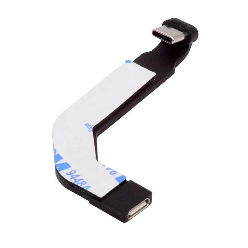 Fervit Fervit Angled USB-C Male to Female Extension Cable 65W 3.25A USB 2.0 480Mbps — product photo