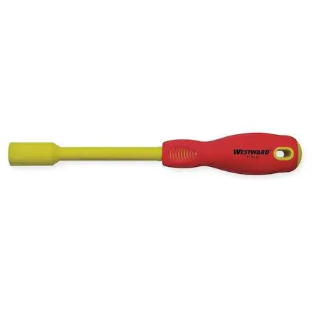 Westward Westward 1YXL4 Nut Driver 7/16 in Hollow Insulated 5 in — product photo