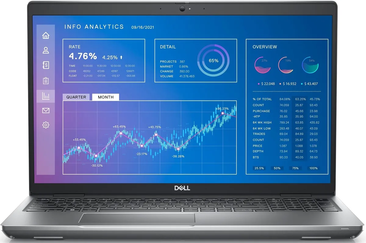 DELL DELL LT-DEM3571/i7-G12-32-512 business laptop i7-12800H RTX A1000 32GB 512GB 15.6" FHD — product photo